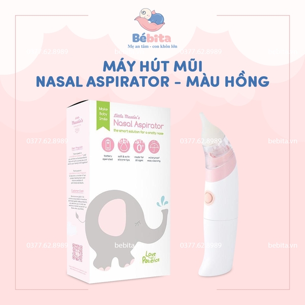 MÁY HÚT MŨI NASAL ASPIRATOR - HỒNG