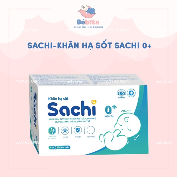 SACHI-KHĂN HẠ SỐT SACHI 0+