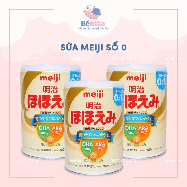 SỮA MEIJI SỐ 0