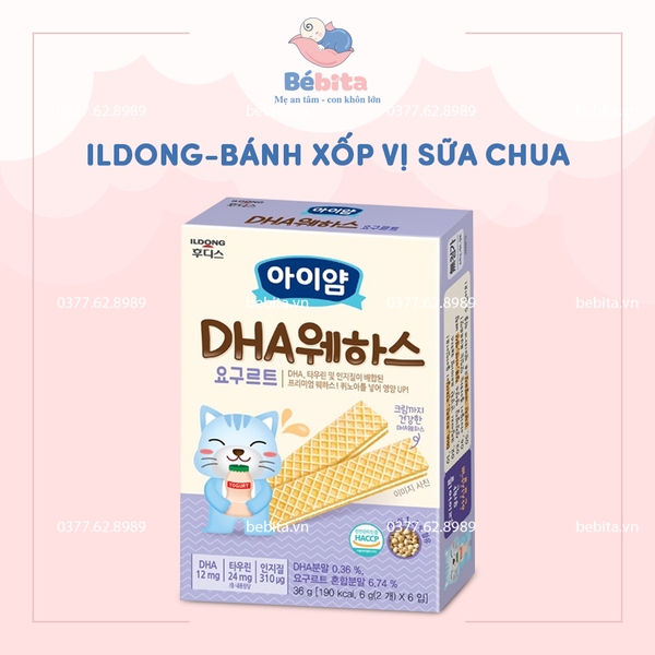 ILDONG-BÁNH XỐP VỊ SỮA CHUA