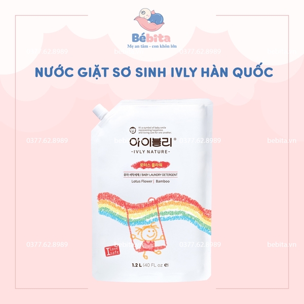 NƯỚC GIẶT SƠ SINH IVLY HÀN QUỐC