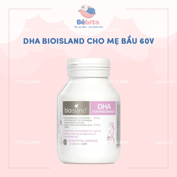 DHA BIOISLAND CHO MẸ BẦU 60V