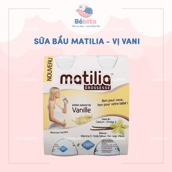 SỮA BẦU MATILIA - VỊ VANI