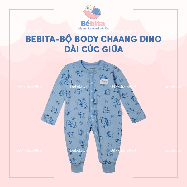 BEBITA-BỘ BODY CHAANG DINO DÀI CÚC GIỮA