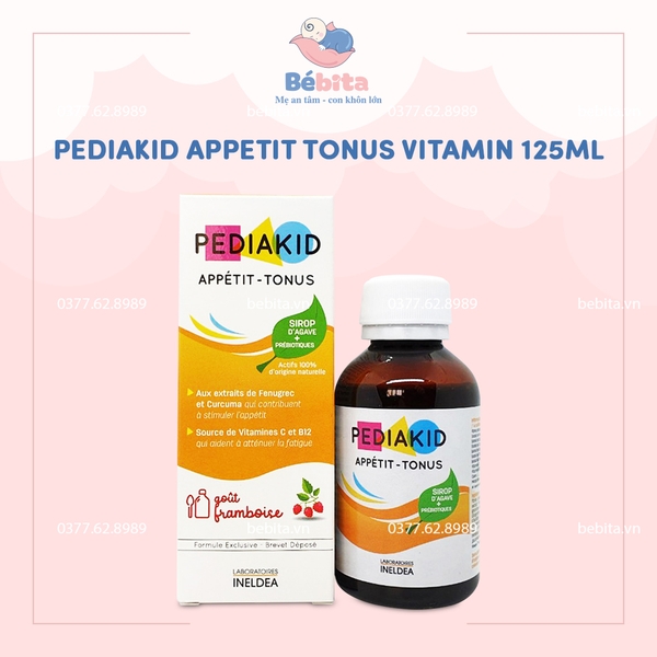 PEDIAKID APPETIT TONUS VITAMIN 125ML