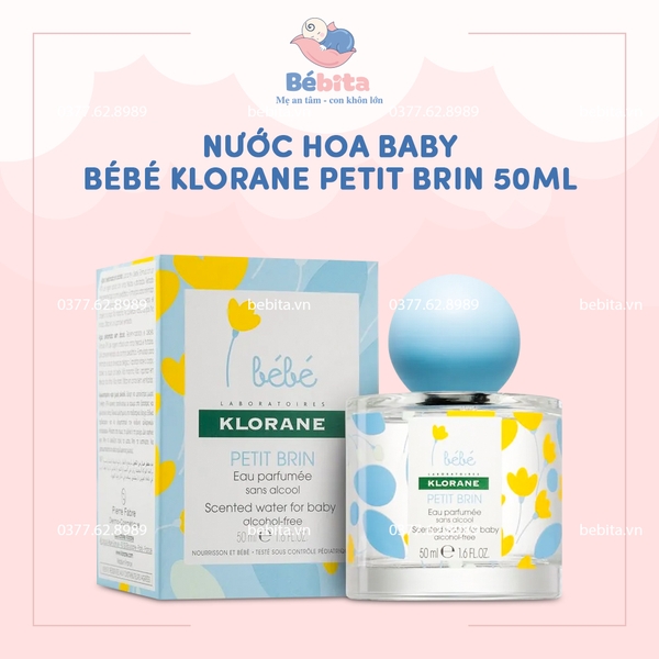 NƯỚC HOA BABY BÉBÉ KLORANE PETIT BRIN 50ML