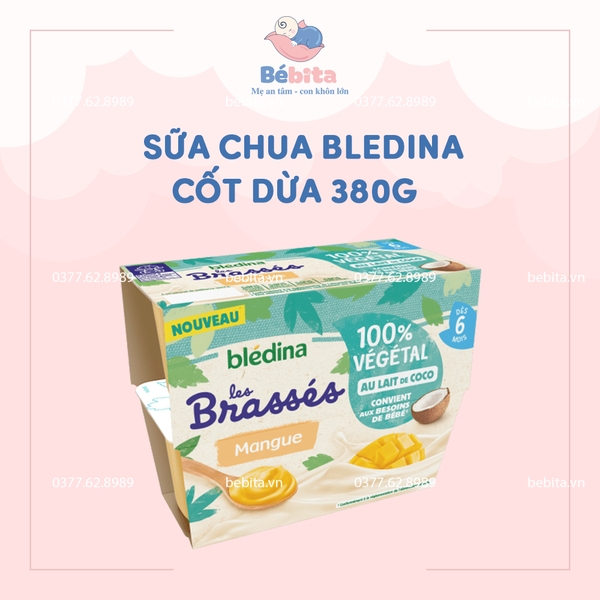 SỮA CHUA BLEDINA CỐT DỪA 380G