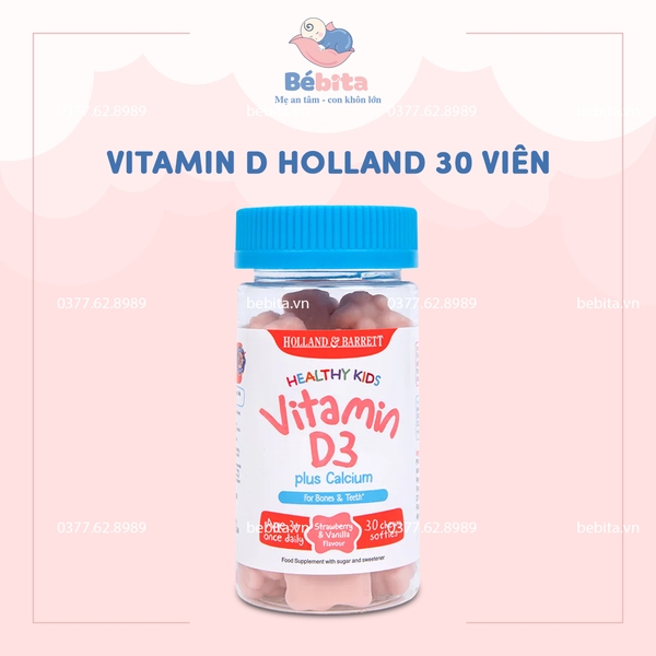 VITAMIN D HOLLAND 30 VIÊN