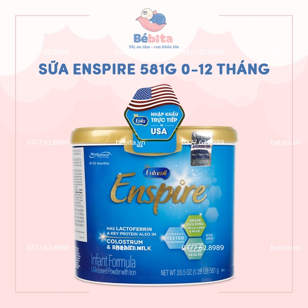 SỮA ENSPIRE 581G 0-12 THÁNG