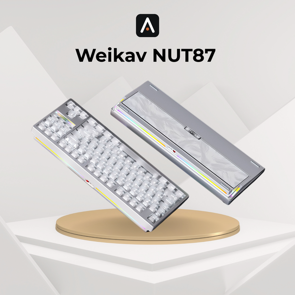 Weikav NUT87 - Bàn phím cơ khung nhôm TKL quốc dân mới
