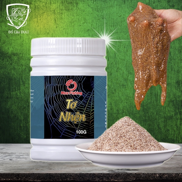 Mồi câu cá, bột tơ nhện MT-9 Rice Fishing kết dính cao, tạo ổ, vê mồi và vuốt mồi tốc độ