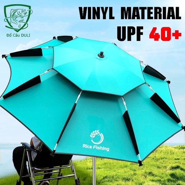 Ô Câu Cá KK-50 Rice Fishing - Ô Dù Dã Ngoại nâng cấp