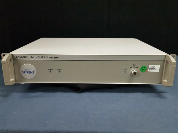 Multi-GNSS Simulator Spirent GSS6700 Nubicom