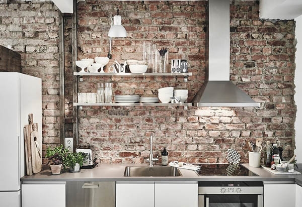 5 vật liệu ốp tường bếp khi chán gạch men