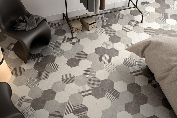 Ưu điểm của gạch lát nền lục giác