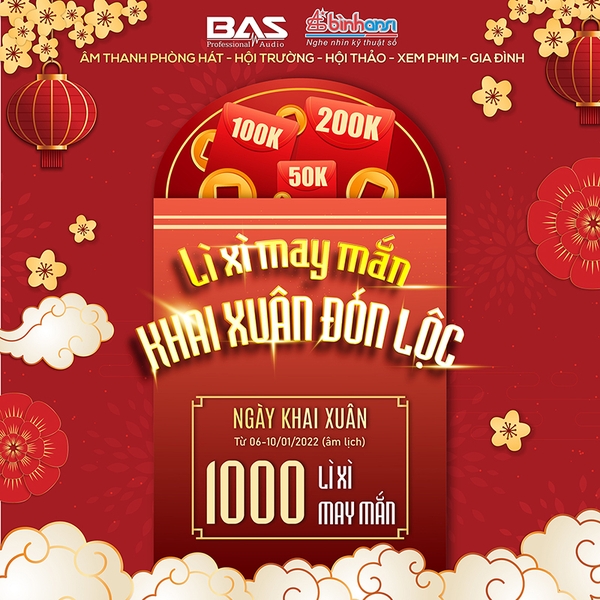 Khai xuân Đón lộc - Lì Xì may mắn
