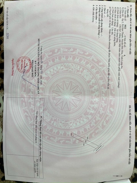 Bán Đất Ấp 2 Xã Hựu Thạnh