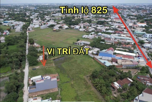 Bán Đất Khu Vực 4 Thị Trấn Đức Hòa Cách Tỉnh Lộ 825
