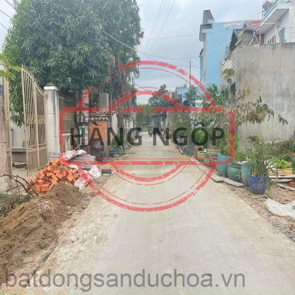 Bán Đất Ấp Bình Tả 1 Xã Đức Hòa Hạ Đường Bê Tông Khá Bự Dân Kín Mít