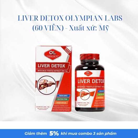 LIVER DETOX OLYMPIAN LABS (60 VIÊN)