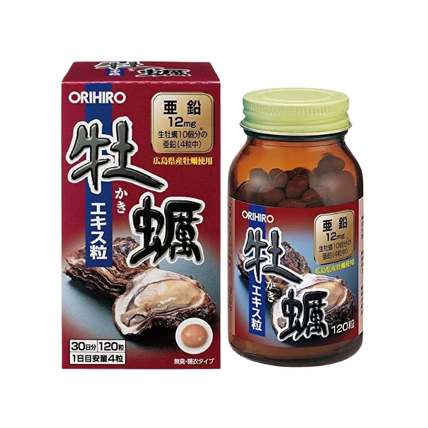 VIÊN UỐNG HÀU TƯƠI ORIHIRO NHẬT BẢN (120 VIÊN)