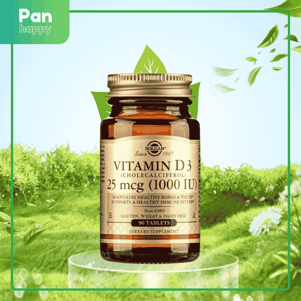 SOLGAR Vitamin D3 1000IU 90V