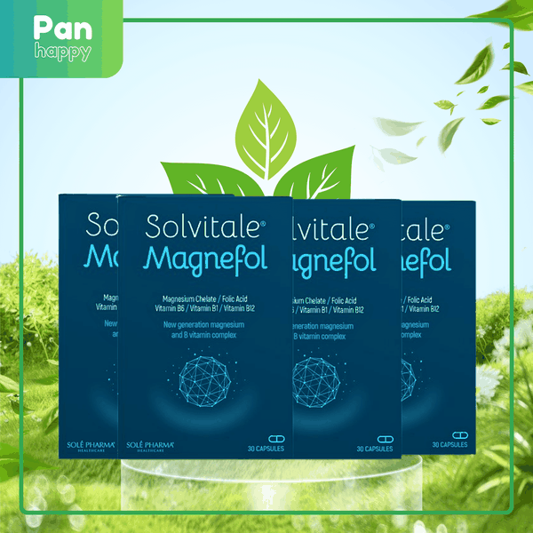 [Combo 4] Solvitale magnefol Magie hữu cơ Châu Âu 30V