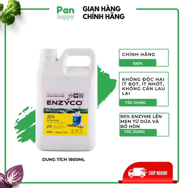 Nước lau sàn Hữu cơ Enzyco 1800ml