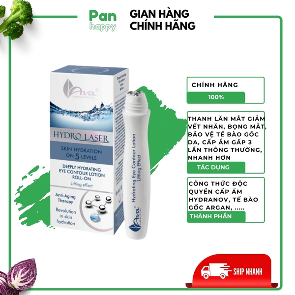 Thanh lăn xóa nhăn, giảm bọng mắt 15ml AVA LABORATORIUM