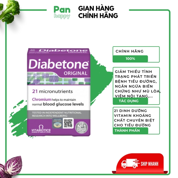 Viên giảm biến chứng tiểu đường VITABIOTICS