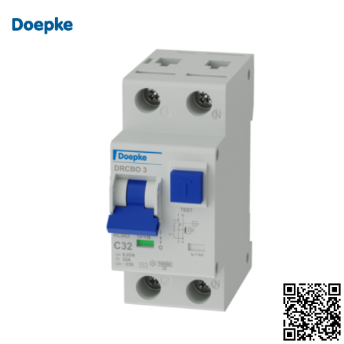 RCBO - 32A - 30mA, 10kA | THIẾT BỊ ĐIỆN BÌNH DƯƠNG