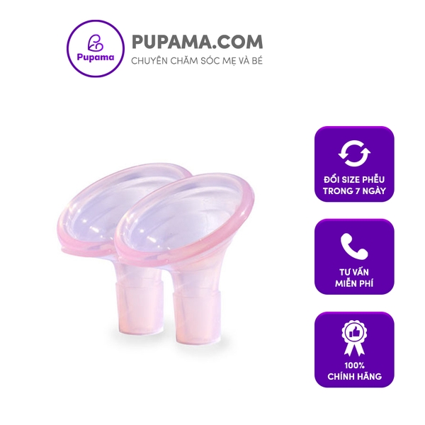Bộ phụ kiện phễu hút sữa Pumpin Pal dành cho máy Medela Pump