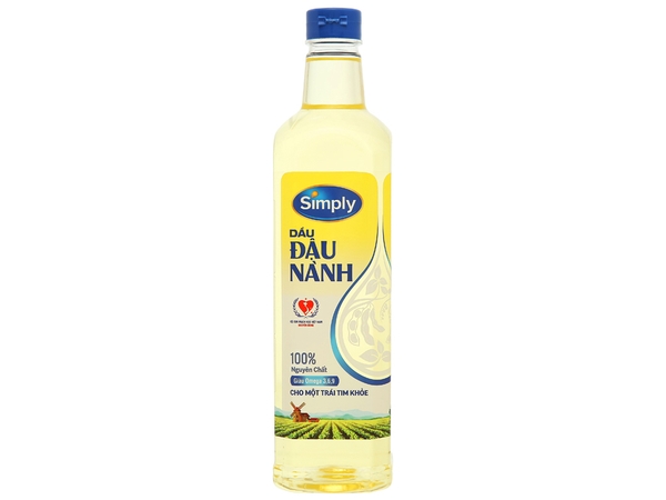 DẦU ĐẬU NÀNH SIMPLY CHAI 1L