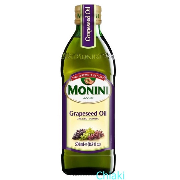 DẦU HẠT NHO MONINI CHAI 500ML