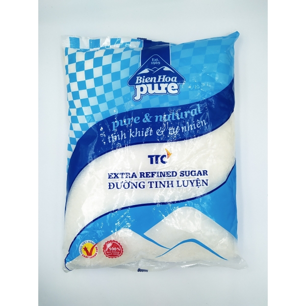 ĐƯỜNG TINH LUYỆN BIÊN HÒA PURE GÓI 1KG