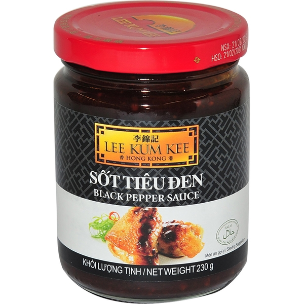 SỐT TIÊU ĐEN LEE KUM KEE HŨ 230G