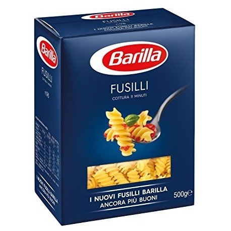 MÌ NUI HÌNH XOẮN CỚ FUSILLI BARILLA HỘP 500G