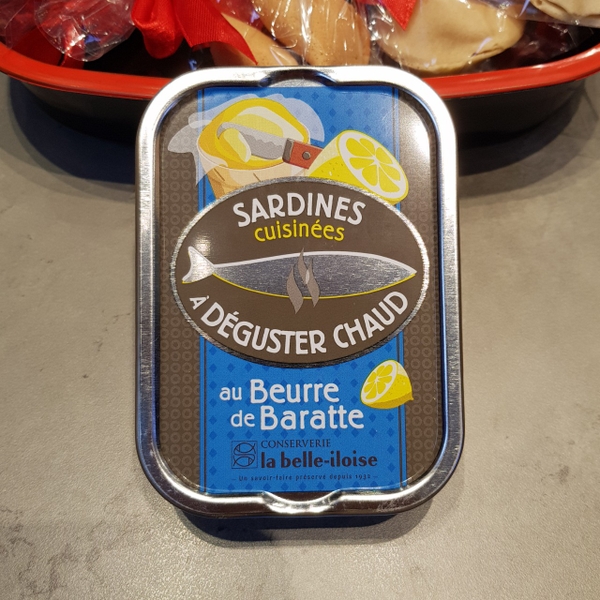 CÁ MÒI SARDINES COOKED WITH CHURNED BUTTER HỘP 115G