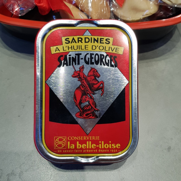 CÁ MÒI SAINT GEORGES SARDINES IN OLIVE OIL HỘP 115G