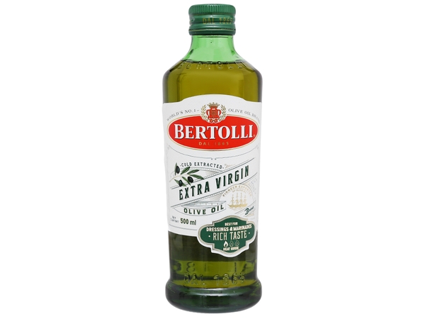 DẦU Ô LIU EXTRA VIRGIN BERTOLLI CHAI 500ML