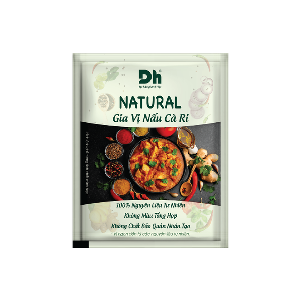 GIA VỊ NẤU CÀ RI DH FOODS GÓI 10G