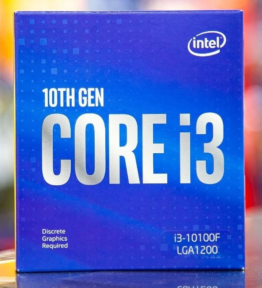 CPU Intel® Core™ i3-10100F Tray