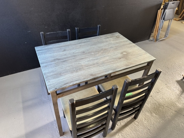 Bàn ăn 4 ghế PVN756 110x70