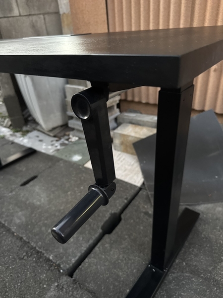 Bàn học nâng hạ bằng tay ( 140x60x70-80cm)