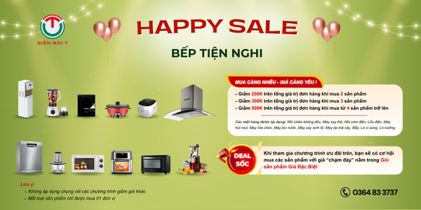 Happy Sale  BẾP TIỆN NGHI