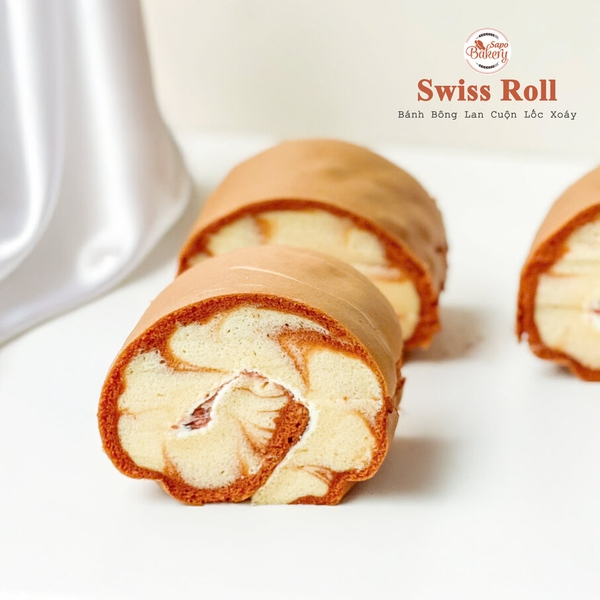 Bánh Bông lan Lốc Xoáy - Swish Roll