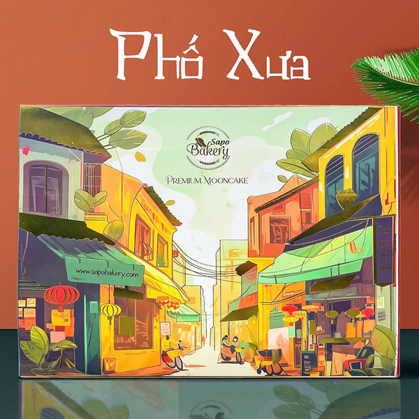 Hộp Bánh Trung Thu Phố Cổ