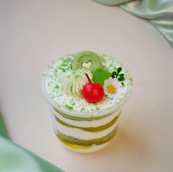 Bông Lan Cốc Trà Xanh