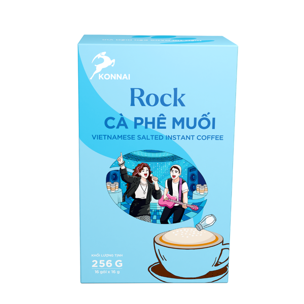 ROCK - CÀ PHÊ MUỐI ' 16 STICK/HỘP '