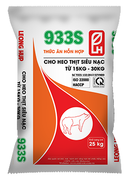933S Thức ăn HH heo thịt thịt siêu nạc 15 - 30kg 18,5%